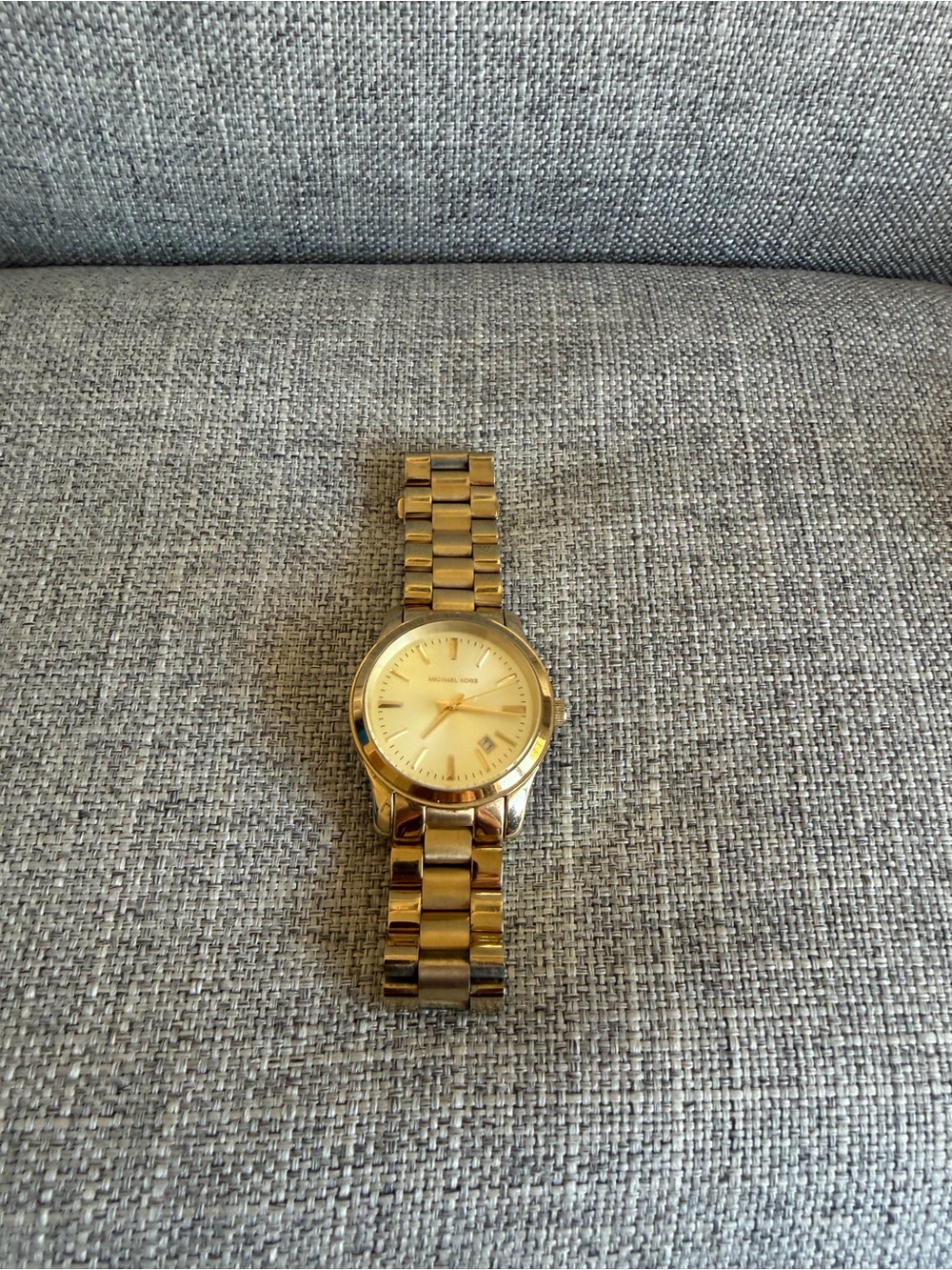 Michael Kors Gold Tone Men's Bracelet Watch